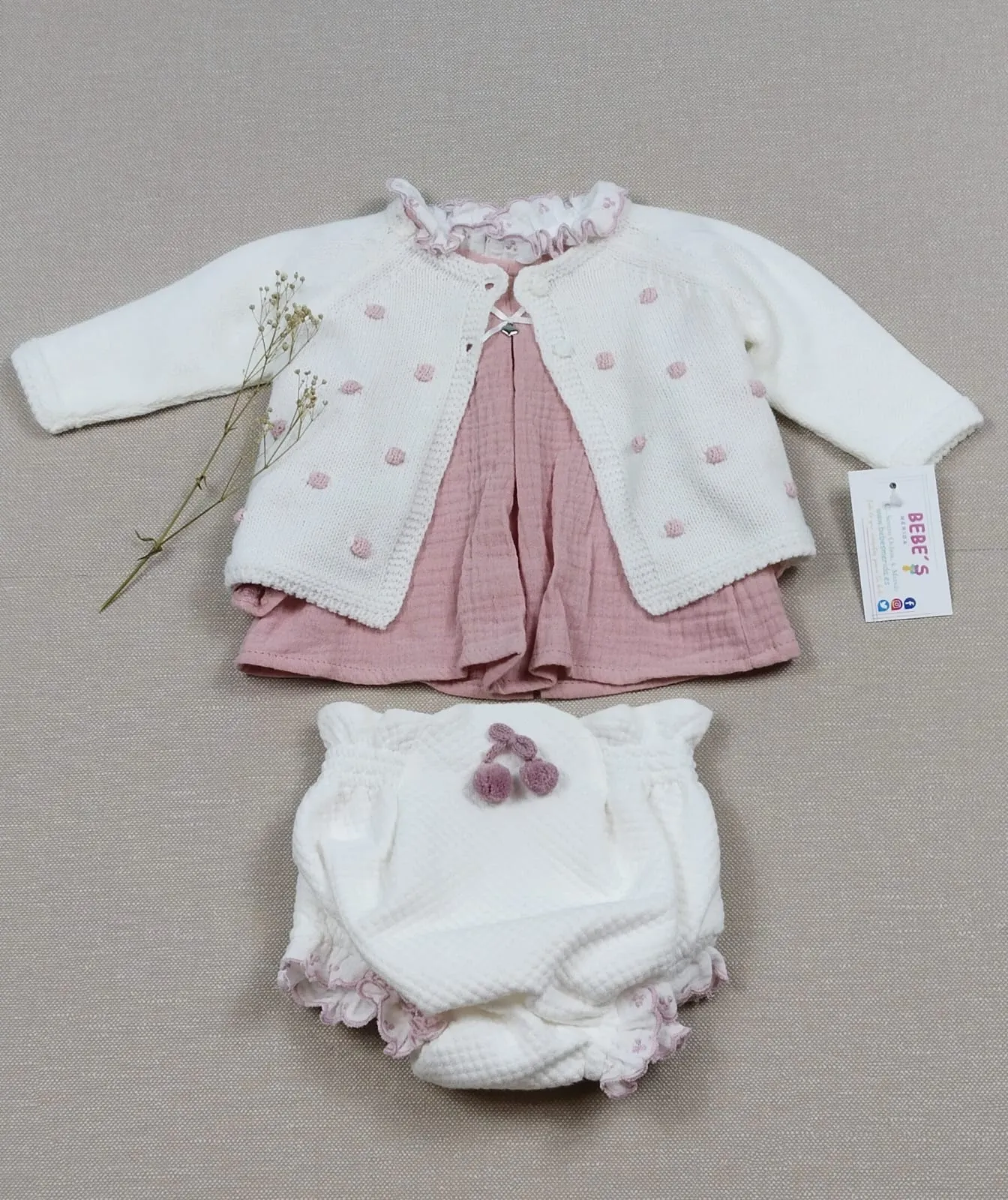 Conjunto blusa rebeca braguita 3014 micolino
