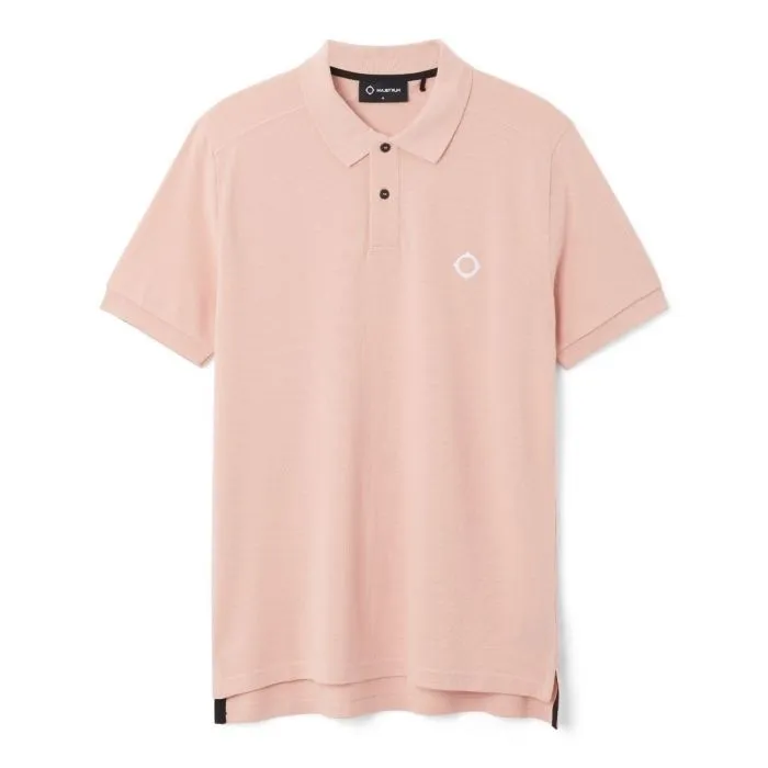 MA.STRUM SS PIQUE POLO SHIRT MUD PINK