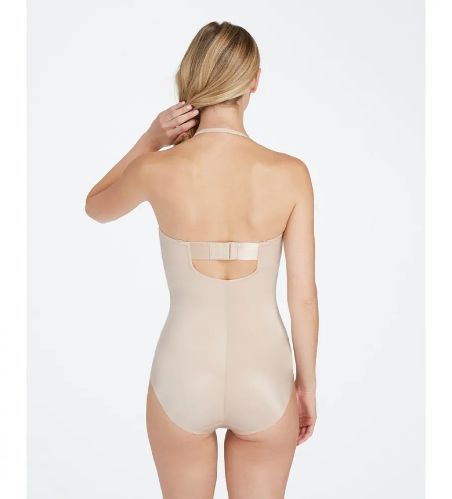 SPANX BODY MOLDEADOR SIN TIRANTES 10205R CHAMPAGNE BEIGE